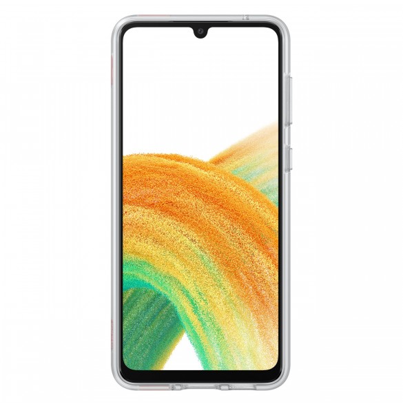 Samsung Slim Strap Cover Fodral för Samsung Galaxy A33 transparent (EF-XA336CTEGWW)