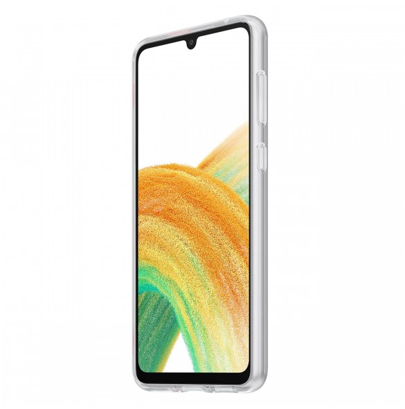 Samsung Slim Strap Cover Fodral för Samsung Galaxy A33 transparent (EF-XA336CTEGWW)