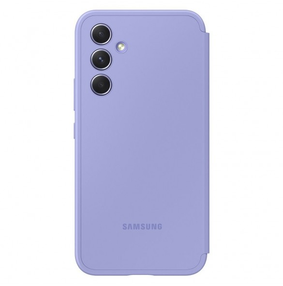Samsung Smart View Wallet Case för Samsung Galaxy A54 5G skal med smart flip fönsterkort plånbok blå (EF-ZA546CVEGWW)