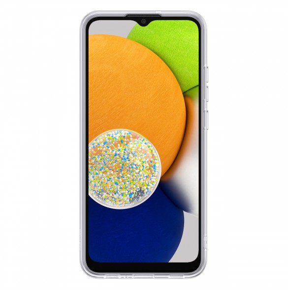 Samsung Soft Clear Cover-fodral Samsung Galaxy A03 transparent (EF-QA036TTEGEU)