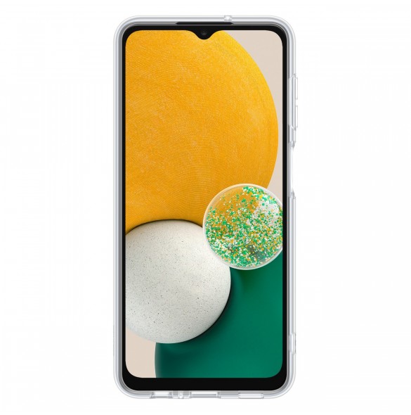 Samsung Soft Clear Cover hållbart fodral med gelram och förstärkt baksida Samsung Galaxy A13 5G transparent (EF-QA136TTEGWW)