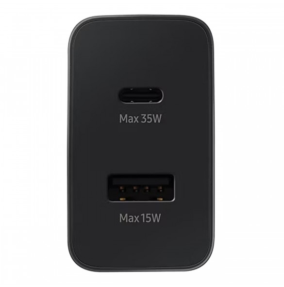 Samsung USB-C / USB-A väggladdare 35W svart (EP-TA220NBEGEU)