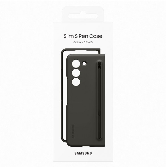 Silikonfodral till Samsung Galaxy Z Fold 5 Slim Fodral + stylus - svart