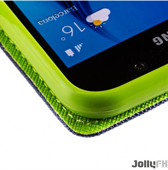 Navyblå och väldigt snyggt skydd Samsung Galaxy A8 2018 A530.