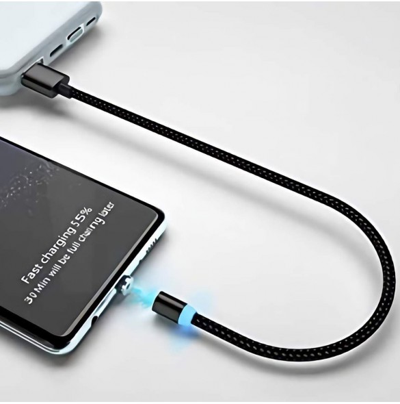 Pluggadapter för magnetisk USB-kabel Lightning silver