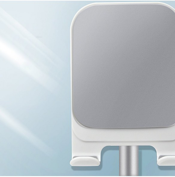 Telescopic Desktop Bracket telefon surfplatta hållare svart (K3S)