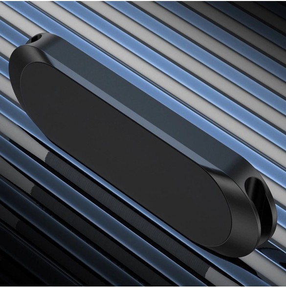 Flat fordonsmonterad magnetisk fäste för instrumentbräda svart