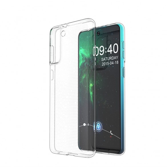 Ultra Clear 0,5 mm Fodral Gel TPU-skal för Samsung Galaxy S21+ 5G (S21 Plus 5G) transparent