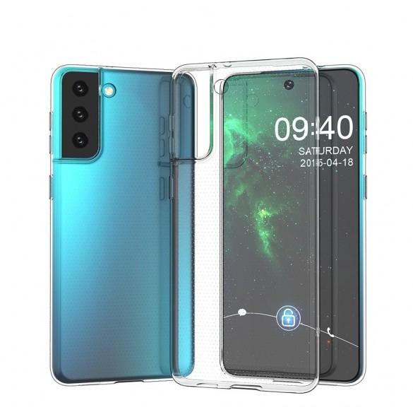 Ultra Clear 0,5 mm Fodral Gel TPU-skal för Samsung Galaxy S21+ 5G (S21 Plus 5G) transparent
