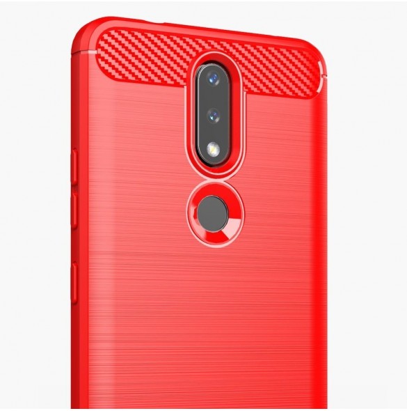Kolfodral Flexibelt skal TPU-fodral för Nokia 2.4 svart