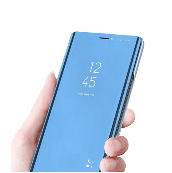 Clear View Fodral skal för Samsung Galaxy A12 / Galaxy M12 svart