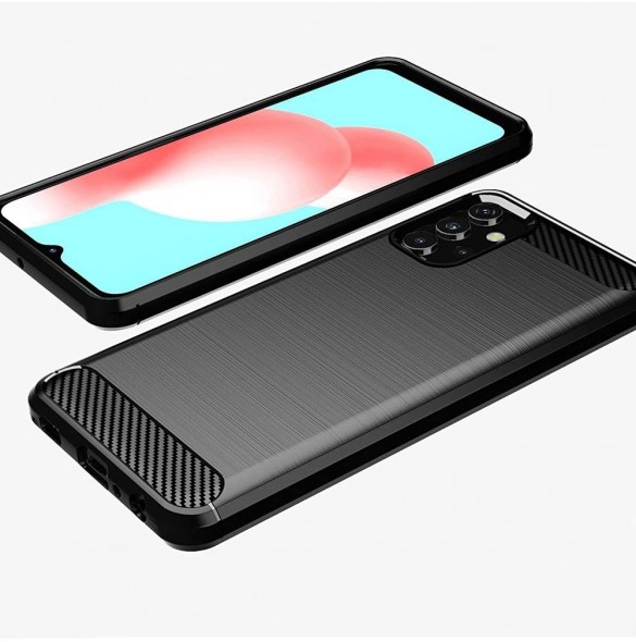 Kolfodral Flexibelt skal TPU-fodral för Samsung Galaxy A32 4G svart