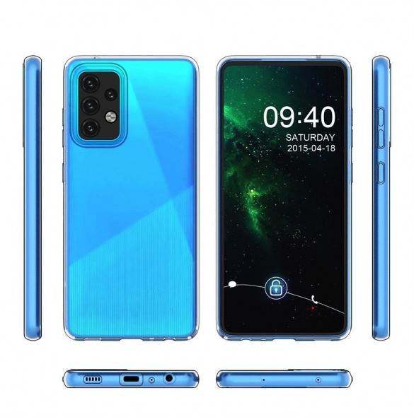 Ultra Clear 0,5 mm Fodral Gel TPU Cover för Motorola Moto E7 Power transparent