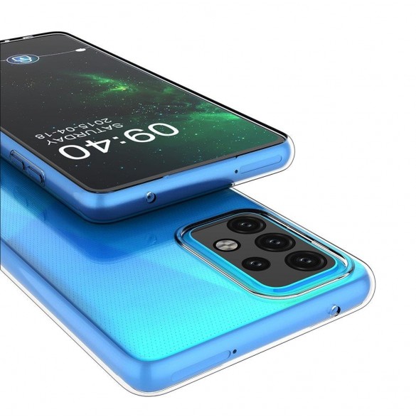 Ultra Clear 0,5 mm Fodral Gel TPU Cover för Motorola Moto E7 Power transparent