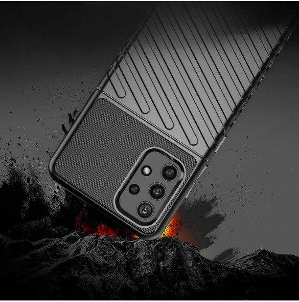 Thunder Case Flexibel Tough Rugged Cover TPU-fodral för Nokia 5.4 grön