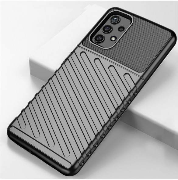 Thunder Case Flexibel Tough Rugged Cover TPU-fodral för Nokia 5.4 grön