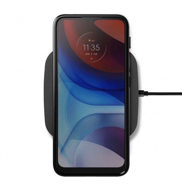 Thunder Case flexibelt pansarskal till Motorola Moto E7 Power svart