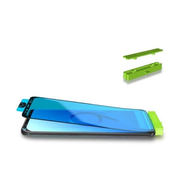 3D Edge Nano Flexi Glass Hybrid helskärmsskydd med ram för Xiaomi Mi 11 transparent