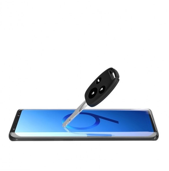 3D Edge Nano Flexi Glass Hybrid helskärmsskydd med ram för Xiaomi Mi 11 transparent
