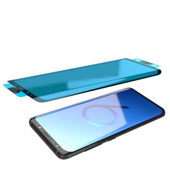 3D Edge Nano Flexi Glass Hybrid helskärmsskydd med ram för Xiaomi Mi 11 transparent