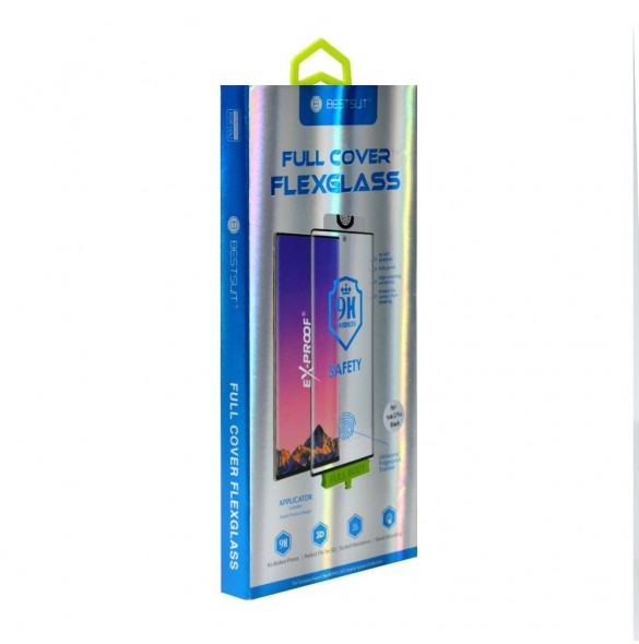 3D Edge Nano Flexi Glass Hybrid helskärmsskydd med ram för Xiaomi Mi 11 transparent