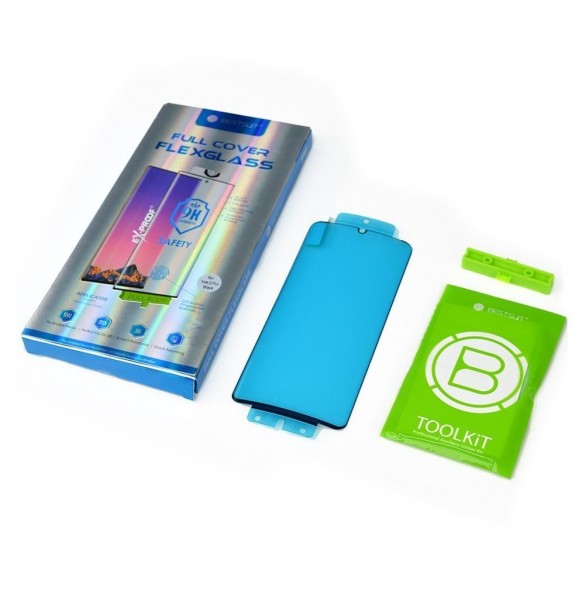 3D Edge Nano Flexi Glass Hybrid helskärmsskydd med ram för Xiaomi Mi 11 transparent