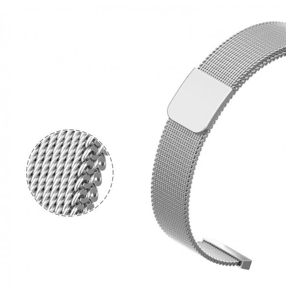 Ersättningsarmband i metall magnetiskt armband för Xiaomi Mi Band 6 / Mi Band 5 / Mi Band 4 / Mi Band 3 Guld Rosa
