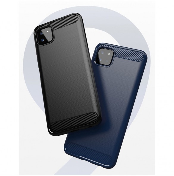 Kolfodral Flexibelt TPU-skal för Samsung Galaxy A22 5G svart