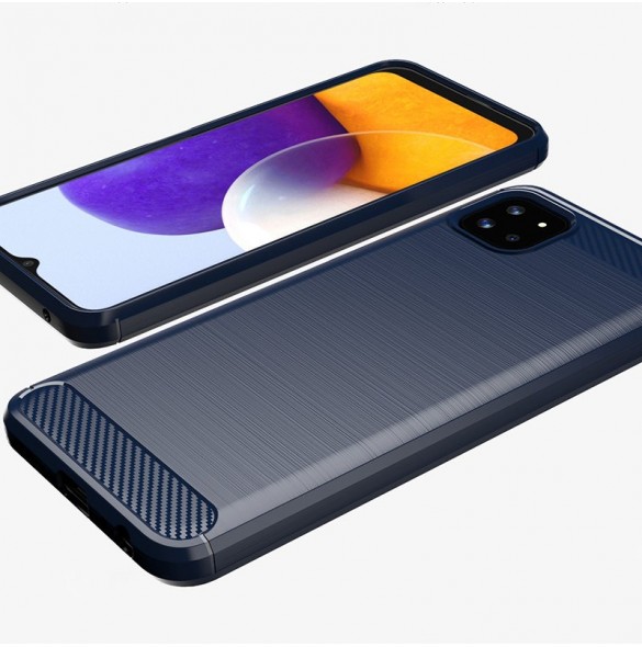 Kolfodral Flexibelt TPU-skal för Samsung Galaxy A22 5G svart