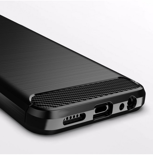 Kolfodral Flexibelt TPU-skal för Samsung Galaxy A22 5G svart