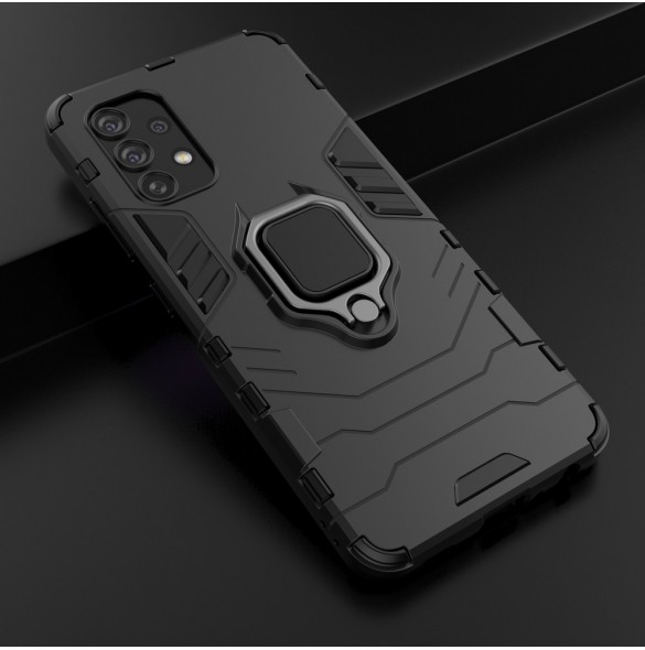 Ring Armor armored hybrid case skal + magnetisk hållare för Samsung Galaxy A32 4G svart