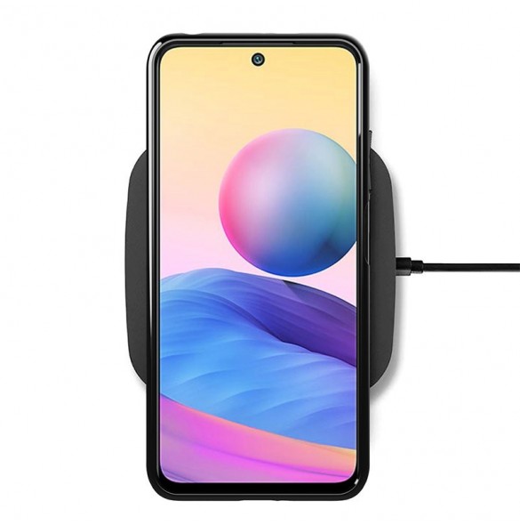 Thunder Case Flexible Tough Rugged Cover TPU Case for Xiaomi Redmi Note 10 5G / Poco M3 Pro black