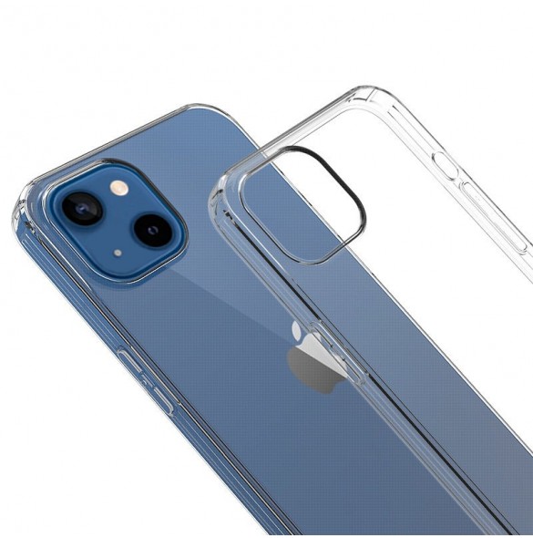 Ultra Clear 0.5mm Case Gel TPU Cover for iPhone 13 transparent