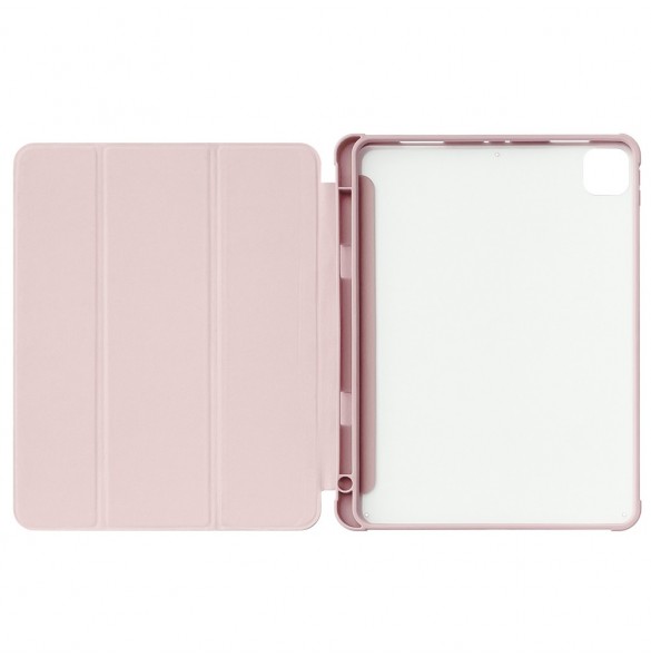 Stand Tablet Case Smart Cover case for iPad Pro 11 '' 2021 with stand function pink