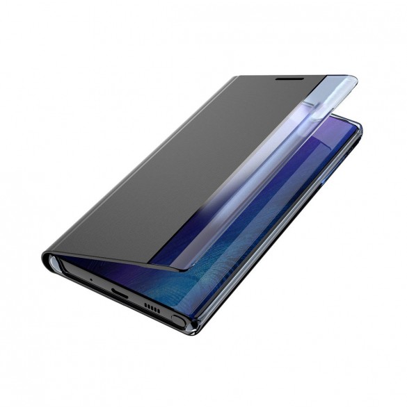 Sleep Case Bookcase Type Case with Smart Window for iPhone 13 pink