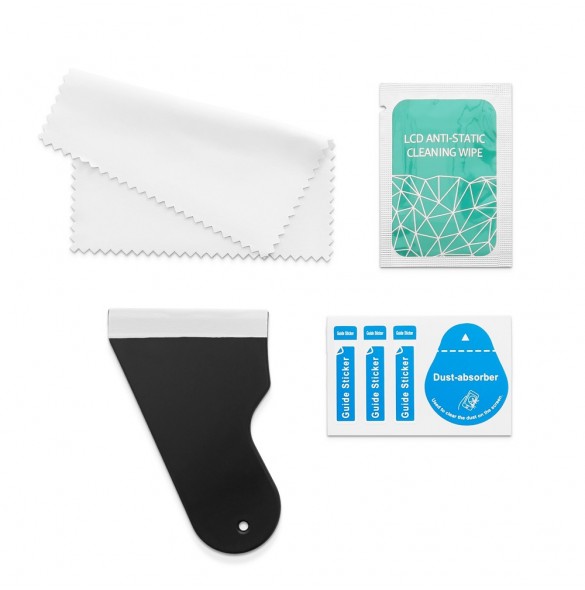 40 pcs Instalation kit for hydrogel screen protector (dust absorber, anti-static cleaning wipe, scraper)