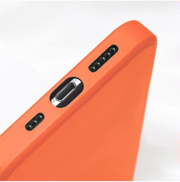 Kortfodral Silikonplånboksfodral med kortplatsdokument för iPhone 13 Pro Max Orange