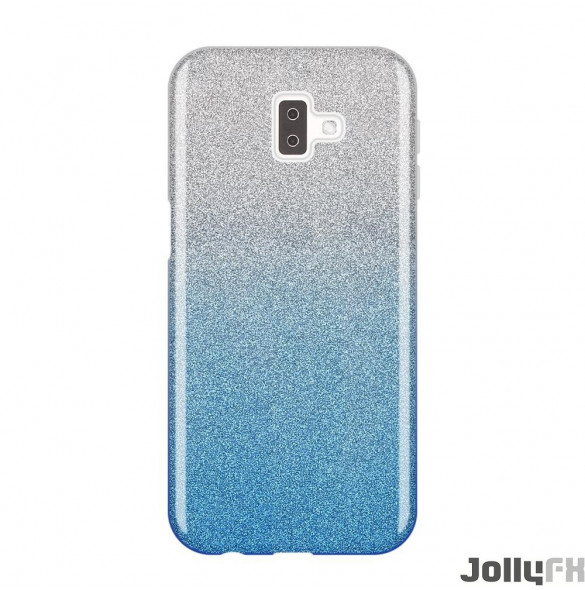 Blå och väldigt snyggt skydd till Samsung Galaxy J6 Plus 2018 J610.