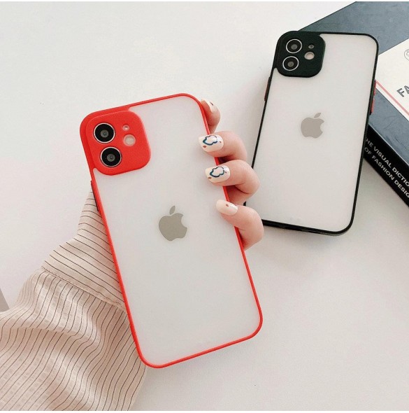 Milky Case silikon flexibelt genomskinligt fodral för Xiaomi Poco X3 NFC svart