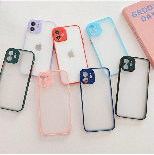 Milky Case silikon flexibelt genomskinligt fodral för Xiaomi Poco X3 NFC svart