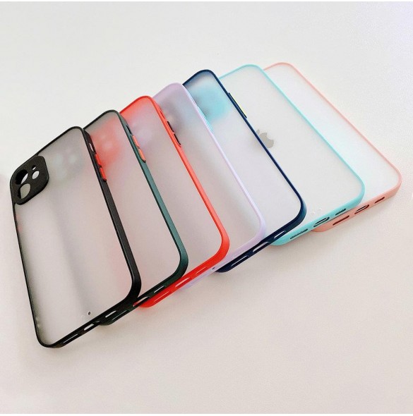 Milky Case silikon flexibelt genomskinligt fodral för Xiaomi Poco X3 NFC svart
