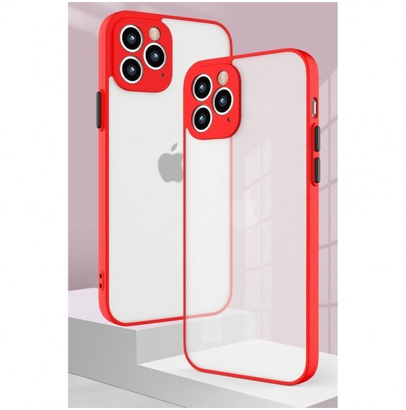 Milky Case Silikon flexibelt genomskinligt fodral för Xiaomi Redmi Note 10 Pro / 10 Pro Max Marinblå