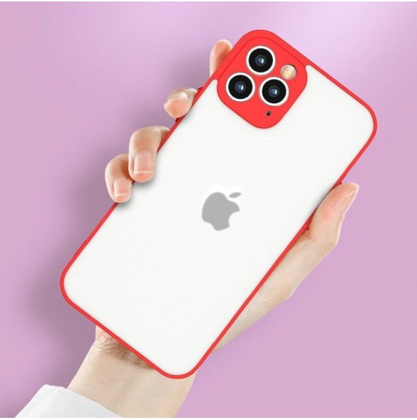 Milky Case Silikon flexibelt genomskinligt fodral för Xiaomi Redmi Note 10 Pro / 10 Pro Max Marinblå