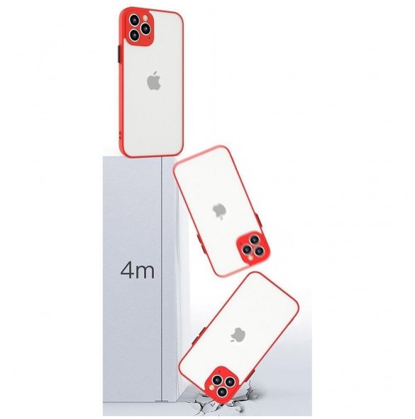 Milky Case Silikon flexibelt genomskinligt fodral för Xiaomi Redmi Note 10 Pro / 10 Pro Max Marinblå