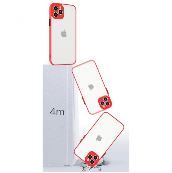Milky Case silikon flexibelt genomskinligt fodral för Samsung Galaxy A22 4G svart