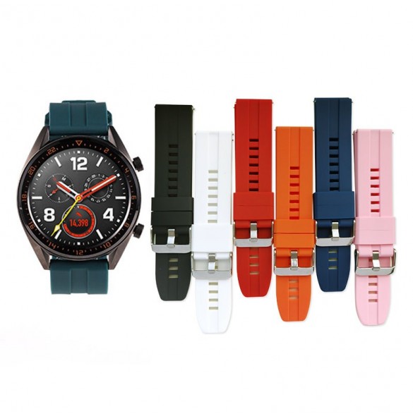 Silikonarmband för Huawei Watch GT / GT2 / GT2 Pro rosa