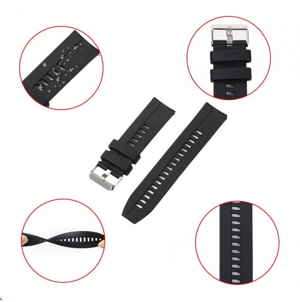 Silikonarmband för Huawei Watch GT / GT2 / GT2 Pro rosa