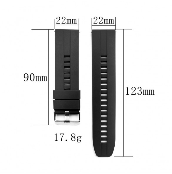 Silikonarmband för Huawei Watch GT / GT2 / GT2 Pro rosa