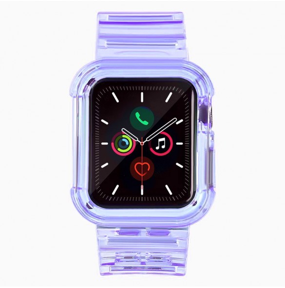 Rem Light Set ersättningsband remfodral för Watch 6 40mm / Watch 5 40mm / Watch 4 40mm / Watch SE 40mm lila