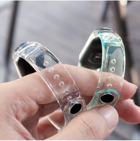 Ersättande silikonbandsrem för Xiaomi Mi Band 6/5 blå